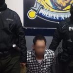 El ciudadano fue detenido en Cuenca. Foto: Policía Nacional
