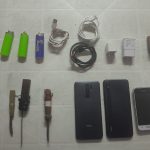 Estos objetos se encontraron en la cárcel de Macas. Foto: Policía Nacional