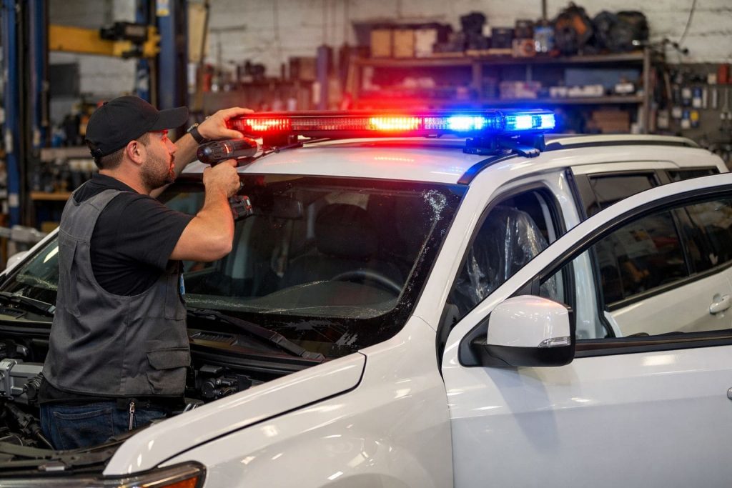 Está prohibido el uso en vehículos particulares de balizas y dispositivos utilizados por las FF.AA y Policía Nacional. Habrá operativos.