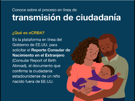 Ciudadanía de EE.UU. para niños nacidos en Ecuador: así funciona eCRBA. El proceso es en línea.