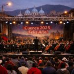 La música en vivo no faltará en fin de año en seis de barrios de Cuenca. Foto: IA
