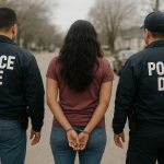 Migrante ecuatoriana acusada en EE.UU por reingreso ilegal tras deportación. Se trata de Vanessa M., de 31 años.