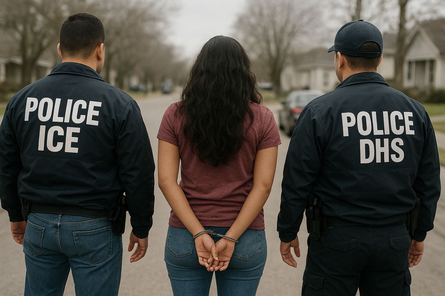 Migrante ecuatoriana acusada en EE.UU por reingreso ilegal tras deportación. Se trata de Vanessa M., de 31 años.