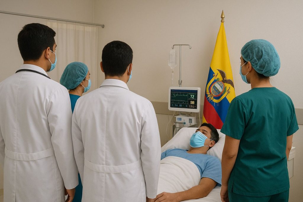 Paciente del hospital José Carrasco, del IESS, de Cuenca, será llevado a Guayaquil para operación.