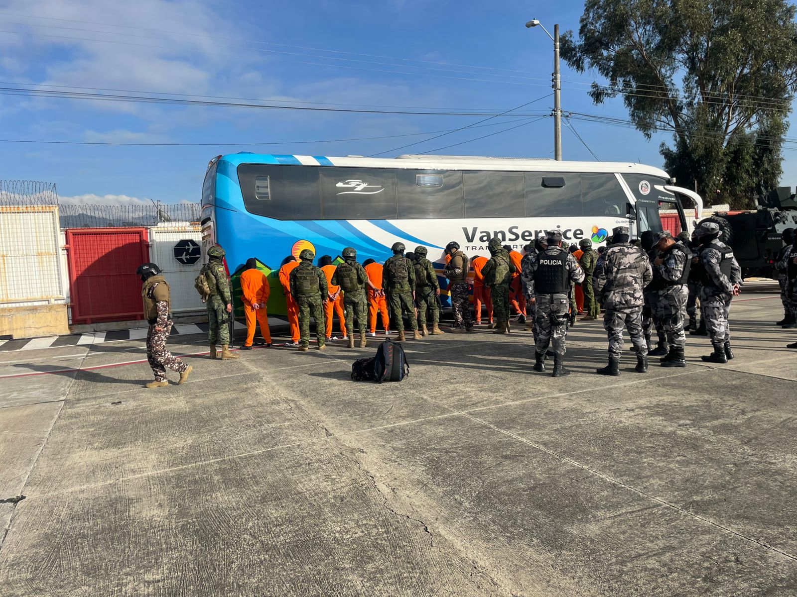 14 presos de la cárcel de Cuenca fueron trasladados a la Cárcel del Encuentro, que es de máxima seguridad.
