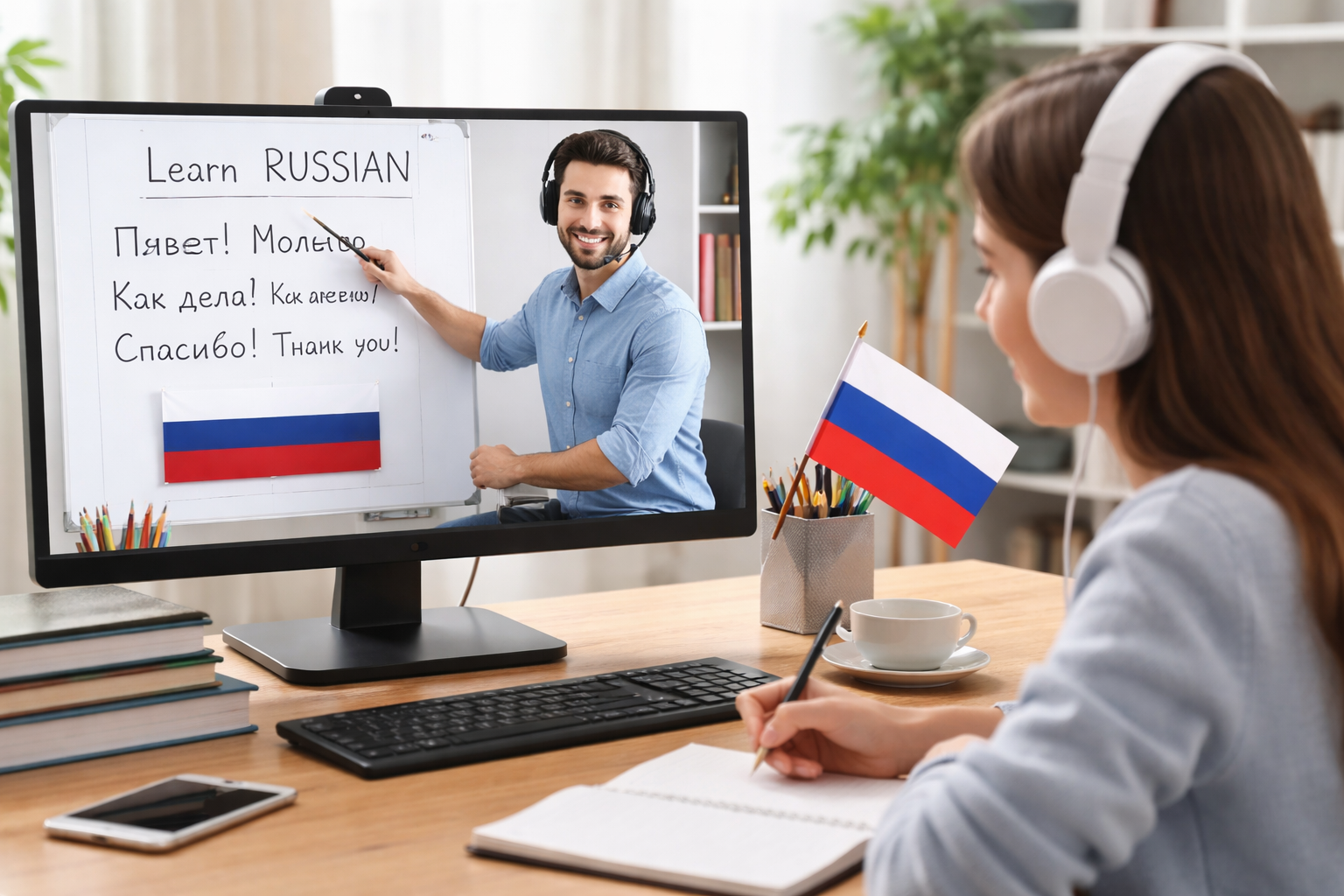 Ecuatorianos pueden acceder a becas gratuitas para aprender ruso en modalidad online. Hay un link para registrarse.