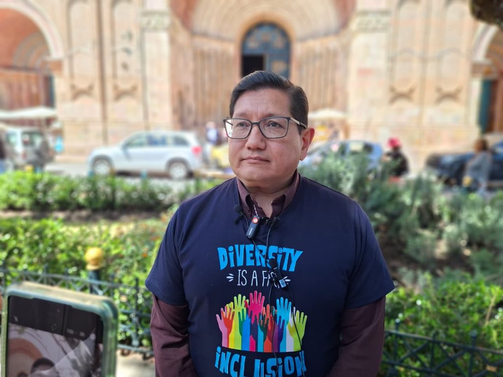 Lenin Guzmán habló sobre los controles al transporte informal. Foto: El Mercurio