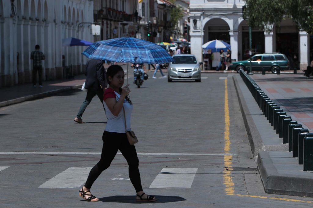 El calor ha sido extremo en Ecuador en los primeros días de diciembre. Foto: El Mercurio