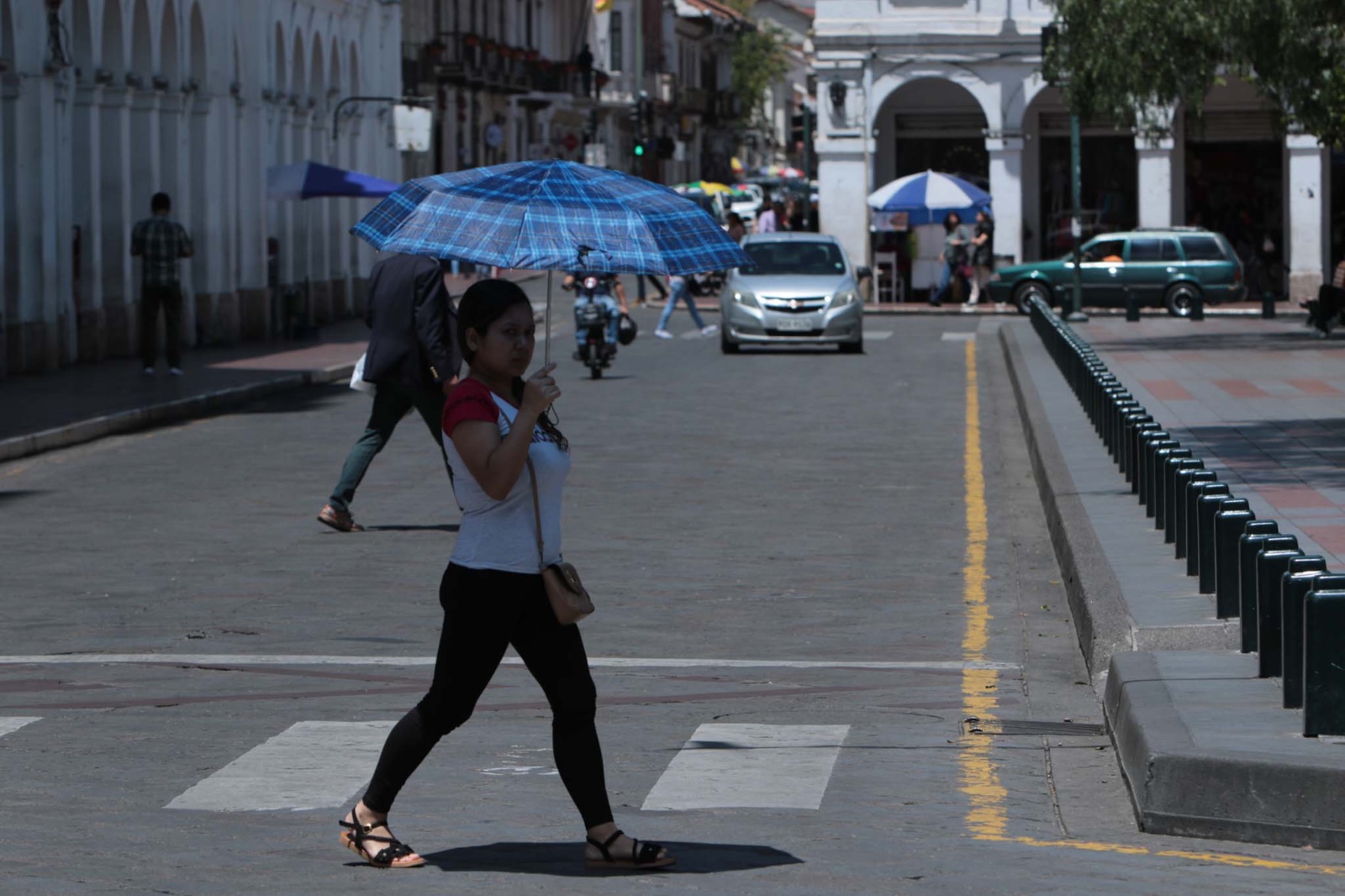 El calor ha sido extremo en Ecuador en los primeros días de diciembre. Foto: El Mercurio