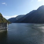 El nivel del agua de Mazar ha variado en las últimas semanas. Foto: El Mercurio
