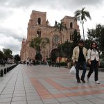 Las calles que están alrededor del Parque Calderón se peatonizarán. Foto: El Mercurio
