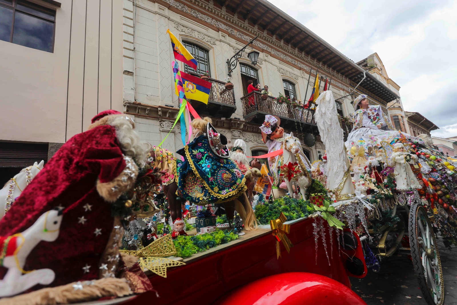 Este 24 de diciembre se celebrará el Pase del Niño VIajero en Cuenca. Foto: El Mercurio
