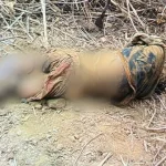 Hallan cadáver enterrado y mutilado en La Troncal, en Cañar. La Policía Nacional investiga. Foto: cortesía.