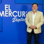 Patricio Abril durante su entrevista con Diario El Mercurio. Foto: Cortesía