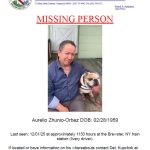 Migrante ecuatoriano que estaba desaparecido en Danbury ha sido encontrado muerto. Se trata de Aurelio Zhunio Orbez, de 66 años.