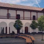 Render de la intervención en el excolegio Febres Cordero.