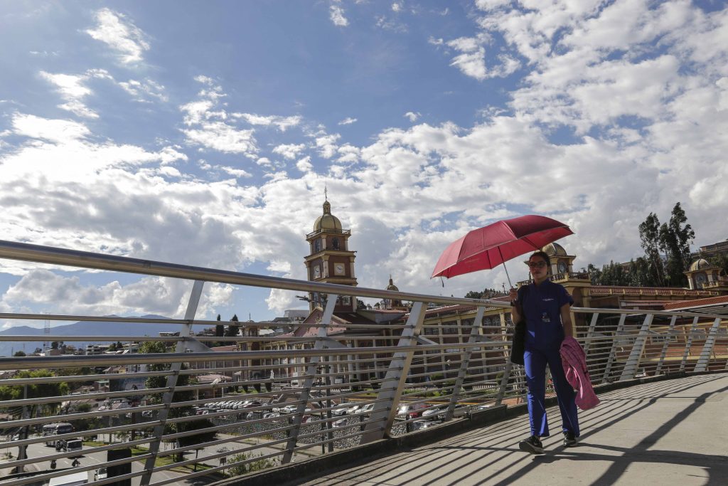 Estos días se han caracterizado por un clima extremo. Foto: El Mercurio