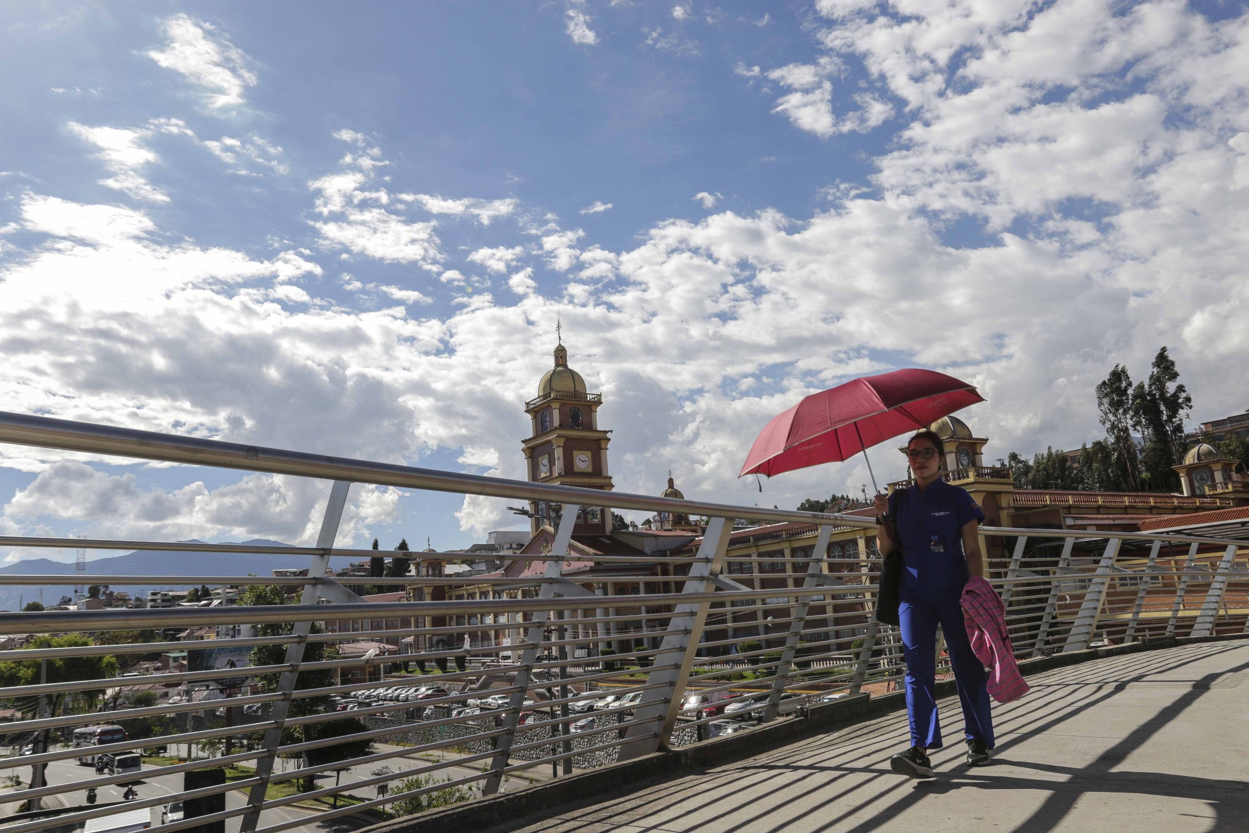 Estos días se han caracterizado por un clima extremo. Foto: El Mercurio