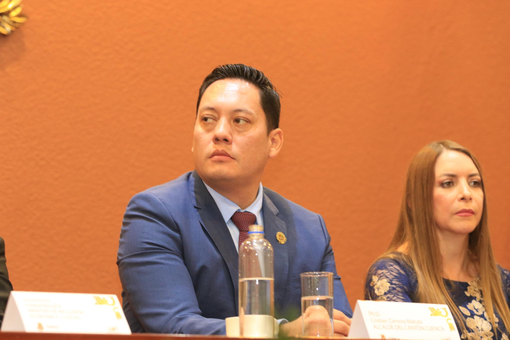 Cristian Zamora, alcalde de Cuenca, respondió a juez este 27 de enero de 2026. Foto: Xavier Caivinagua/El Mercurio