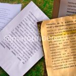 Aparecen panfletos con amenazas contra ladrones y vacunadores en Azuay y Cañar. La Policía Nacional investiga.