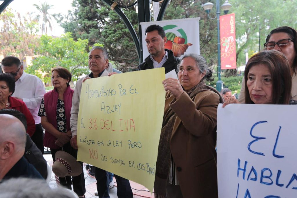 Barrios de Cuenca exigen mayor seguridad ante constantes robos y asaltos. Piden explicaciones sobre el destino de los fondos para seguridad.