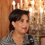 La canciller Gabriela Sommerfeld, habló sobre los ecuatorianos detenidos en Estados Unidos. Foto: API/Archivo