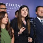 La bancada de ADN dio una rueda de prensa este 5 de enero de 2026. Foto: API