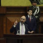 Mario Godoy, presidente del Consejo de la Judicatura, se presentó en la Asamblea Nacional este 5 de enero de 2026. Foto: API