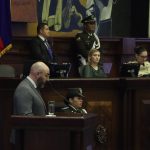 Mario Godoy acudió a la Asamblea la tarde de este 15 de enero para compartir su informe de labores. Foto: API