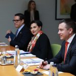 Daniel Noboa volverá a salir de Ecuador. Foto: Presidencia