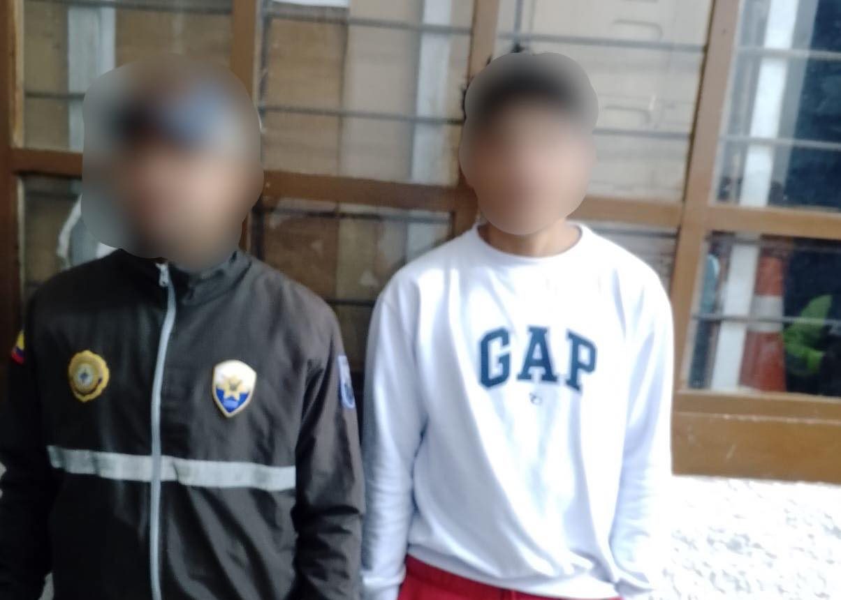 El joven de 18 años fue detenido por la Policía Nacional. Foto: PN
