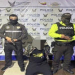 El hombre fue detenido en la Chola Cuencana. Foto: X