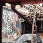El colapso de una pared en el Prohibido Centro Cultural, a causa de un temblor, puso en riesgo su funcionamiento desde hace varios meses. /Cortesía