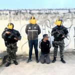 El ministro John Reimberg compartió una fotografía del detenido.