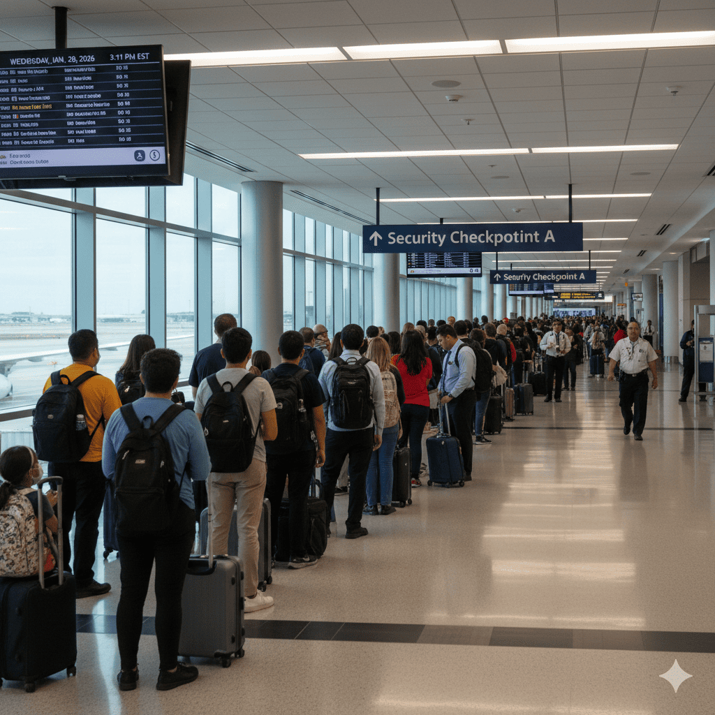 El cobro se aplicará en los vuelos nacionales dentro de Estados Unidos. Foto: IA