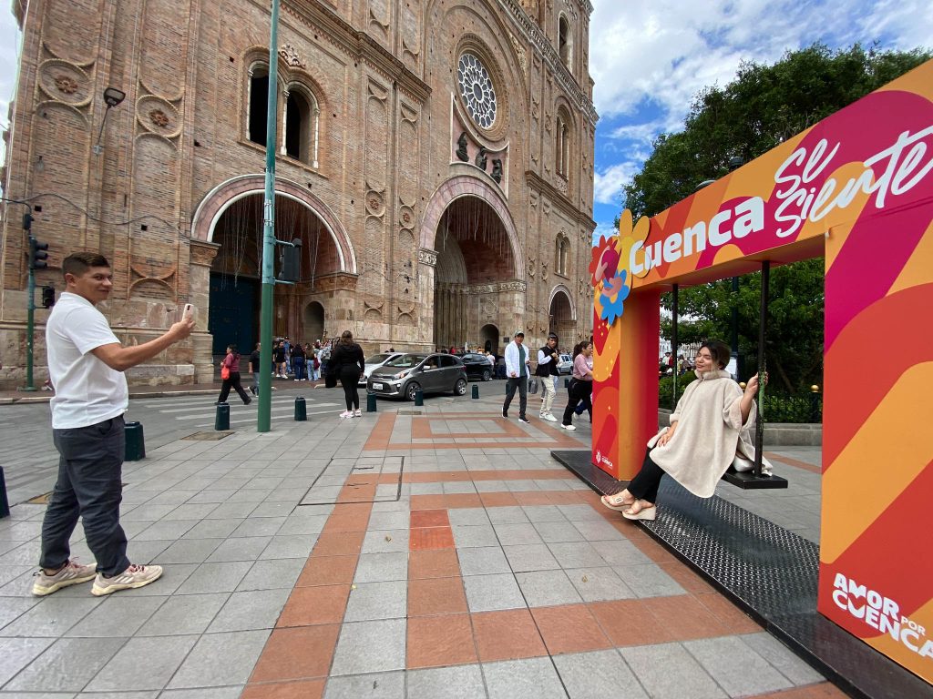 El Parque Calderón tendrá un mejor control para realizar eventos. Foto: Xavier Caivinagua/El Mercurio