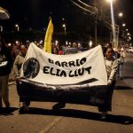 Con un marcha vecinos del barrio Elia Liut, al sur de Cuenca, exigen seguridad. Denuncian la constante presencia de sospechosos.