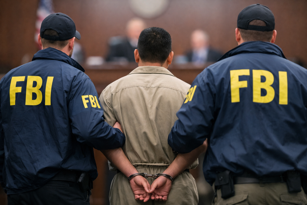 FBI informó la captura de un migrante ecuatoriano en los Estados Unidos (EE.UU) acusado de explotación infantil.