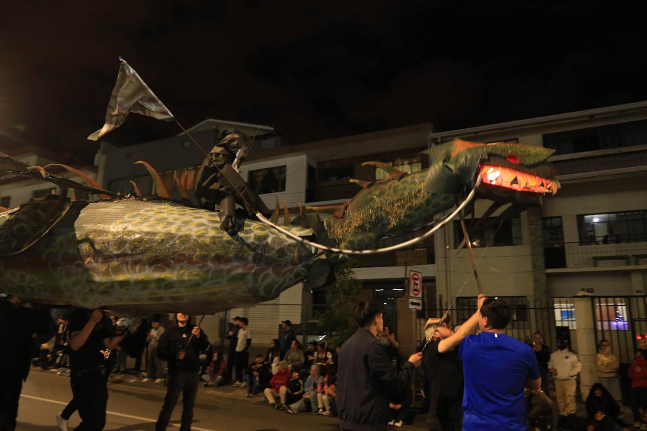 El talento se volvió a exponer en las Mascaradas 2026. Foto: Xavier Caivinagua/El Mercurio