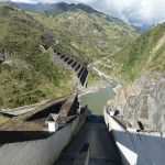 El embalse de Mazar es clave para la generación de energía en época seca. Foto: Fabian Campoverde/El Mercurio
