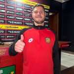 El delantero Germán Rivero ya entrena con el Deportivo Cuenca. Foto: Ismael Alvarado/El Mercurio