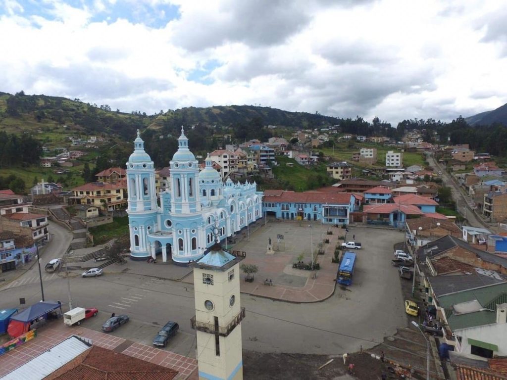 La carrera se realizará en el centro parroquial de Baños. Foto: archivo