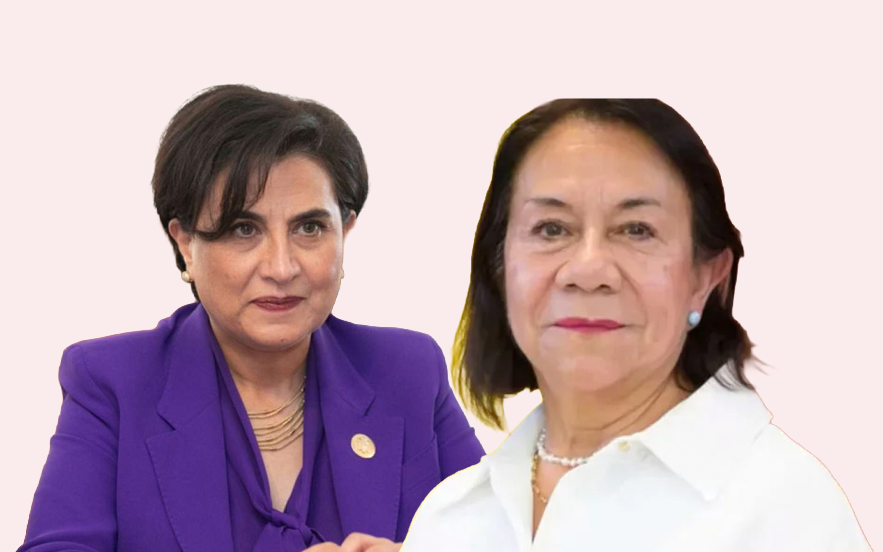 Las cancilleres de Ecuador y Colombia se reunieron en Panamá.