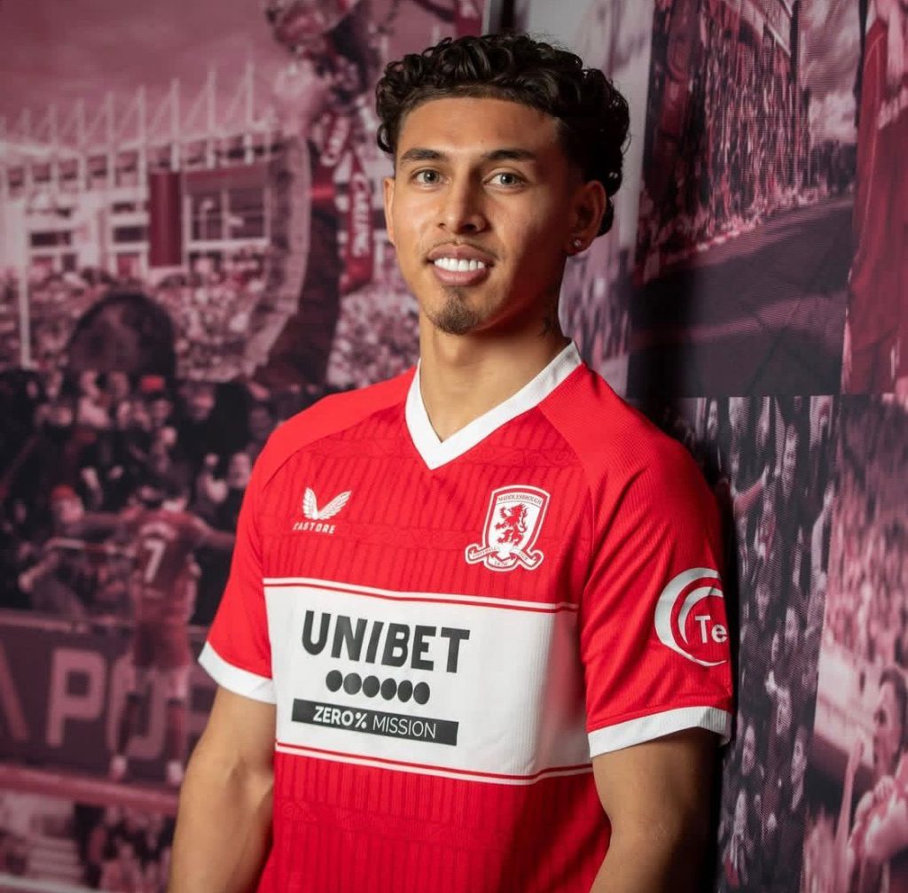 Middlesbrough presenta a Jeremy Sarmiento. Foto: Middlesbrough