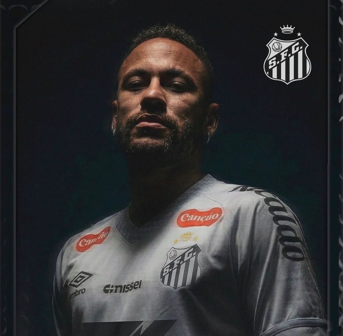 Neymar Jr. extiende su vínculo con el Santos FC hasta finales de 2026. Foto: Santos