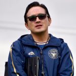 Leonardo Vanegas en entrenamiento del Cuenca Juniors. Cortesía