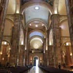 En la Catedral Nueva se realizan trabajos de restauración. Foto: Xavier Caivinagua/El Mercurio