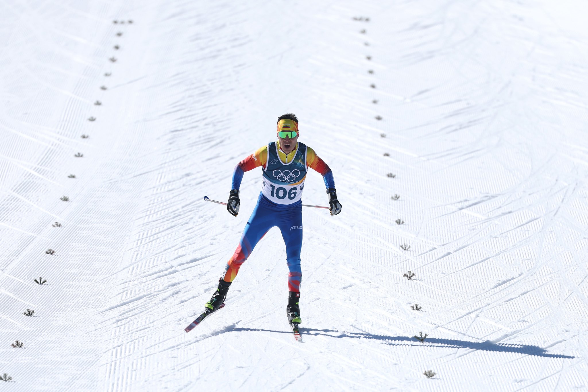 Klaus Jungbluth en competencia. Foto: Team Ecuador