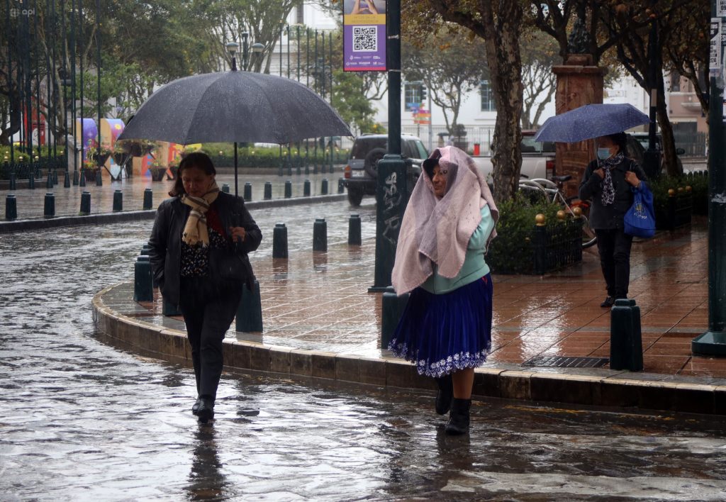 Las lluvias serán intensas en los próximos días. Foto: API