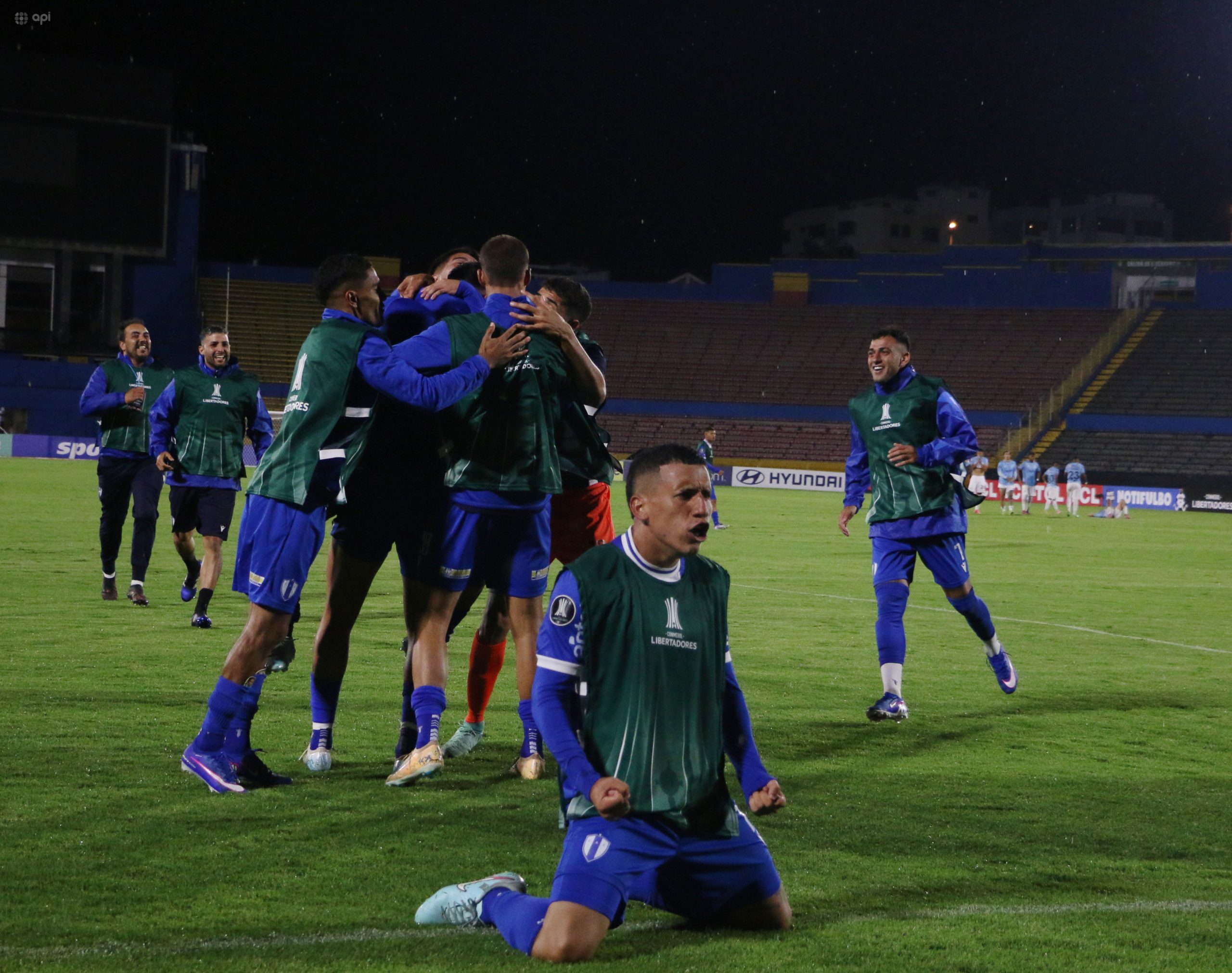 Juventud de Uruguay ganó a Universidad Católica. Foto: API